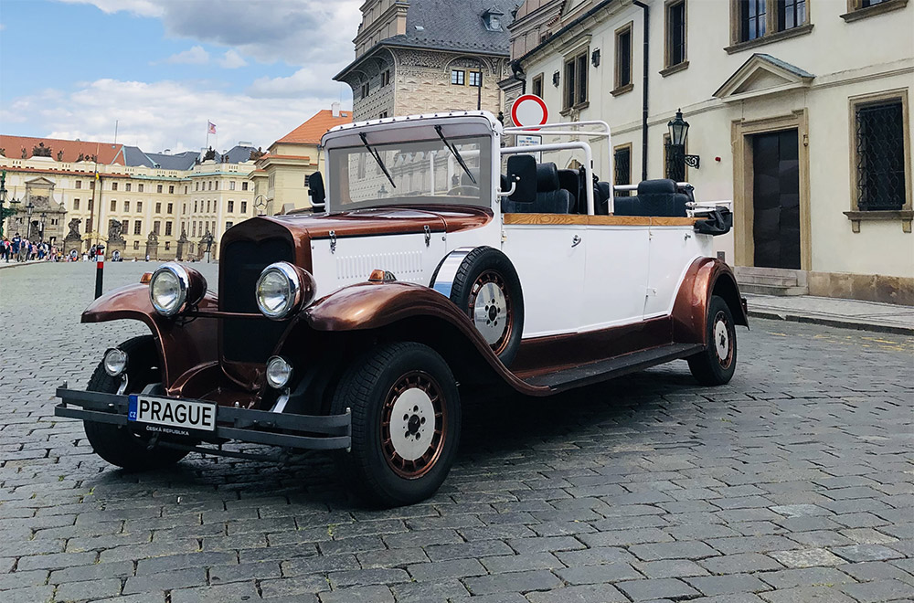 Historický kabriolet - Mercedes A